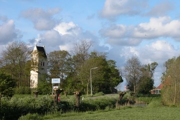 Eagum, een van de kleinste dorpen van Friesland. De voorouders van Henry, Peter en Jane Fonda zijn afkomstig uit Eagum. 