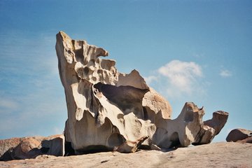 Kangaroo-eiland, Remarkable Rocks, Nationaal park Flinders Chase (Australische deelstaat Zuid-Australië) 